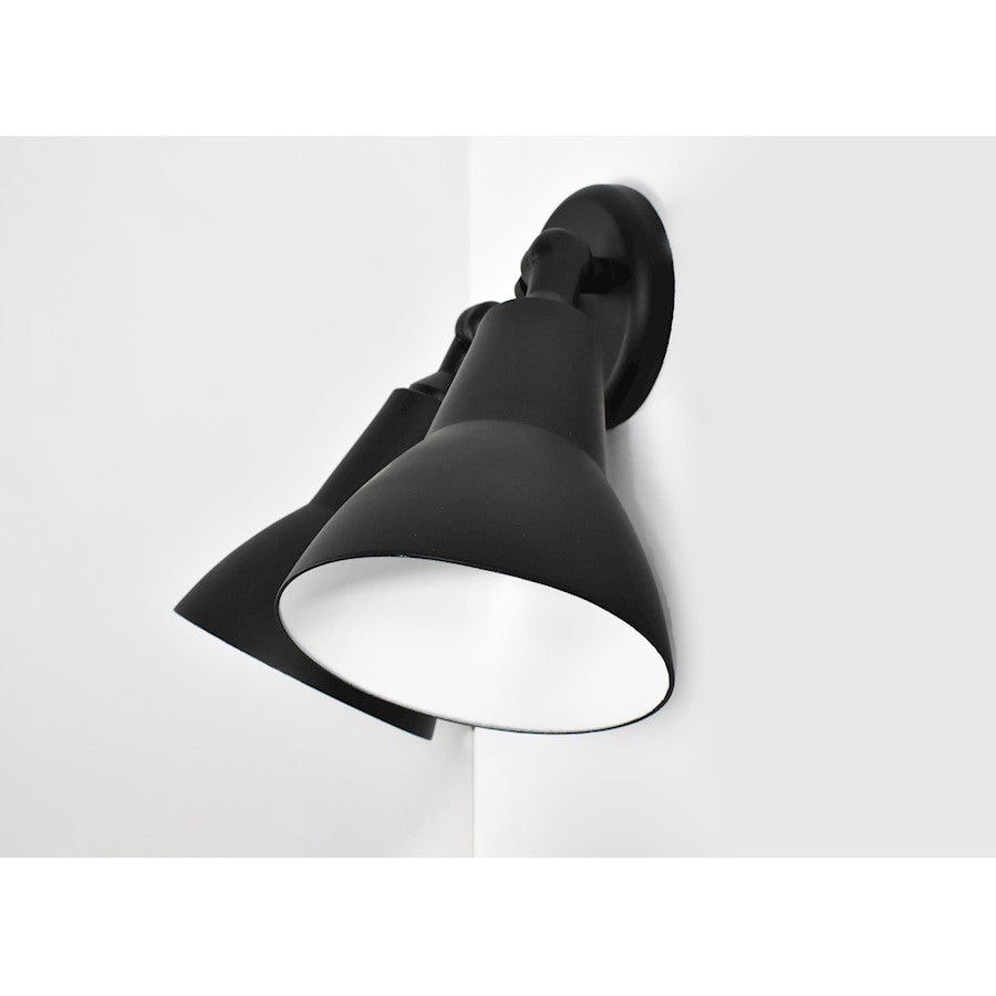 2 Light Outdoor Wall Sconce