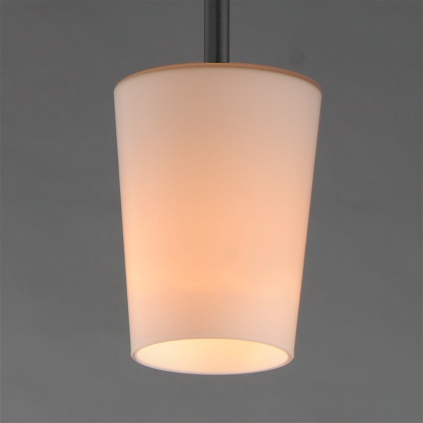 Maxim Lighting Durham 1 Light 10.5" Single Pendant, Black/White