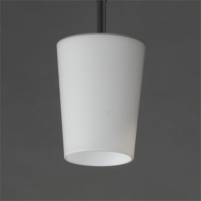 Maxim Lighting Durham 1 Light 10.5" Single Pendant, Black/White