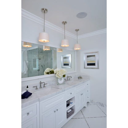 1 Light Mini Pendant, Polished Nickel