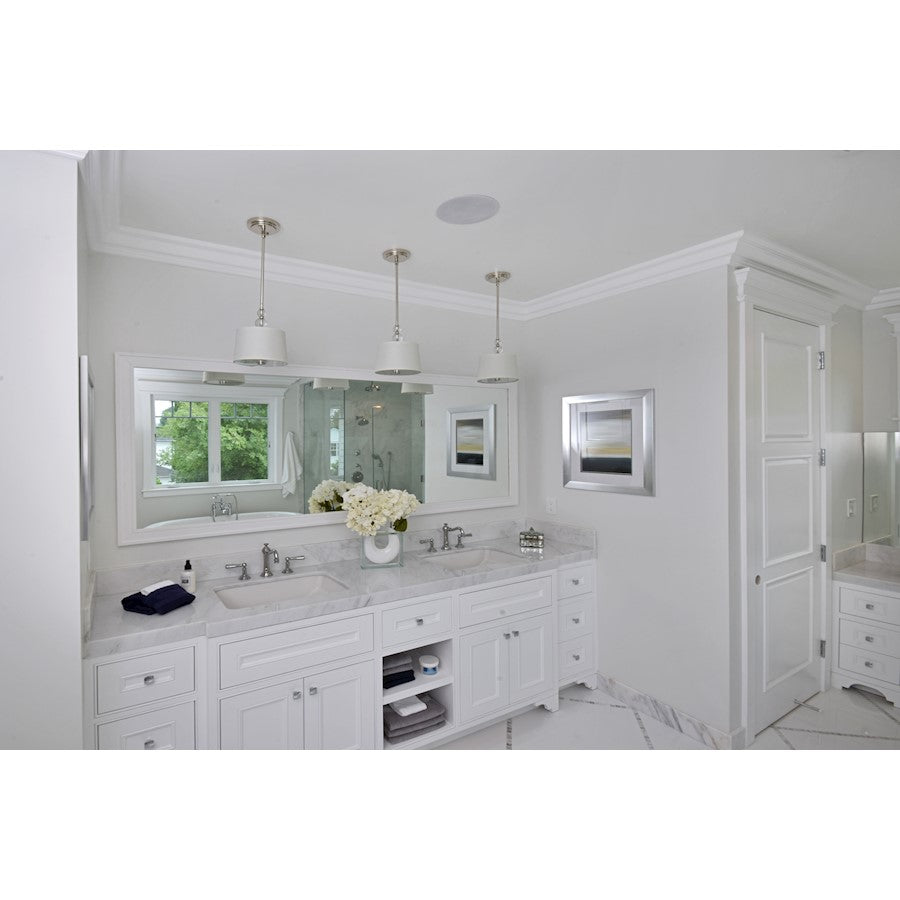 1 Light Mini Pendant, Polished Nickel