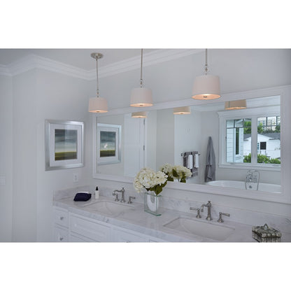 1 Light Mini Pendant, Polished Nickel