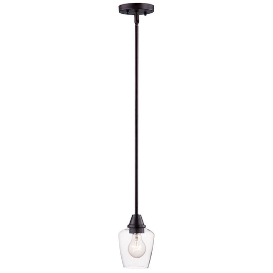 1 Light Mini Pendant, LED Bulb
