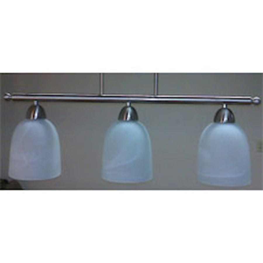 Maxim Lighting 3-Light Pendant Winaud Satin Nickel