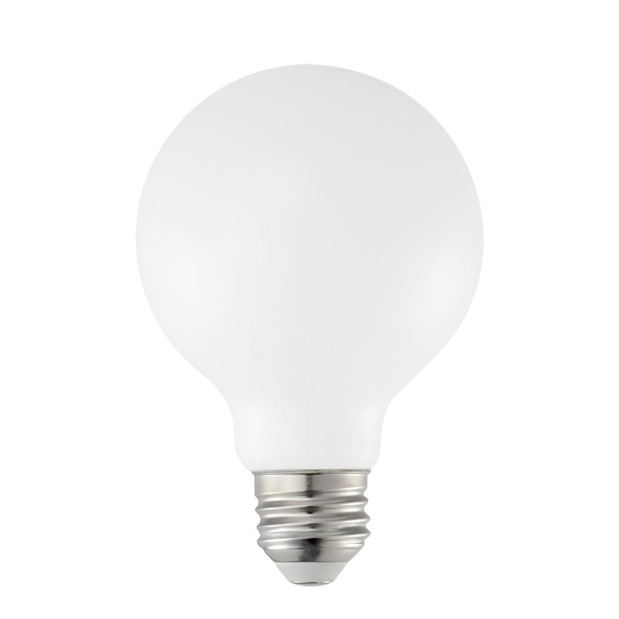 Maxim Lighting 6W Dimmable LED E26 G25 3000K Bulb, /Clear