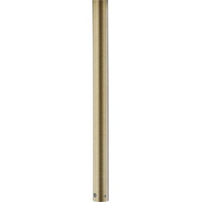Maxim 36" Down Rod, Natural Aged Brass