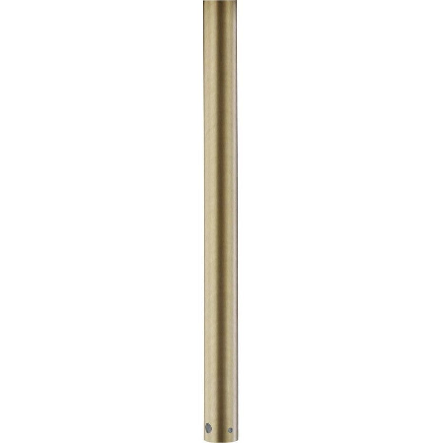 Maxim 36" Down Rod, Natural Aged Brass