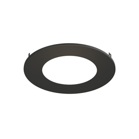 Maxim Lighting Trim Ring for Slim 5" Flush Mount, Black - TRM67704BK