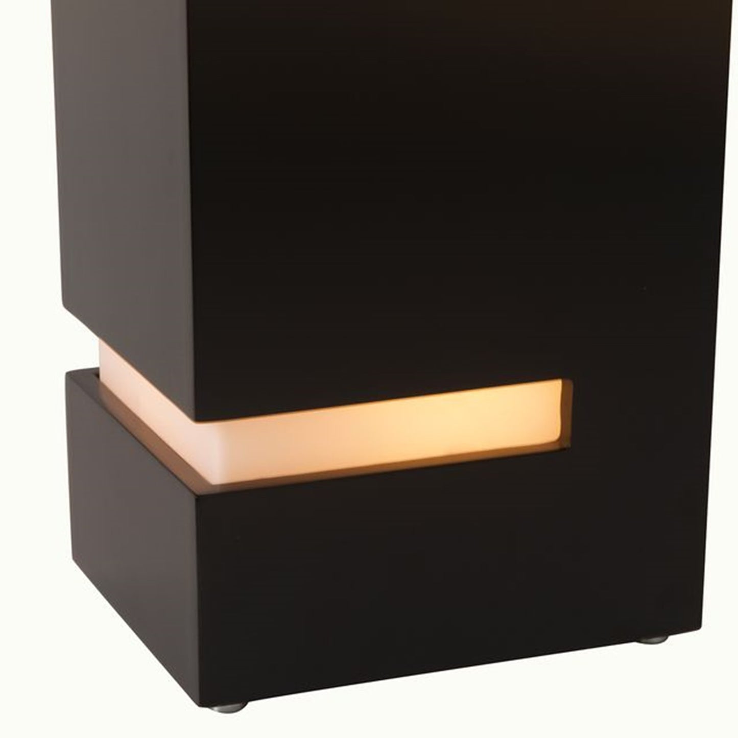 Nova California Zen Standing 2-Light Table Lamp | Modern Espresso and Brushed Nickel Wood | Living Room & Bedroom Ambient Light | Model 100284DB