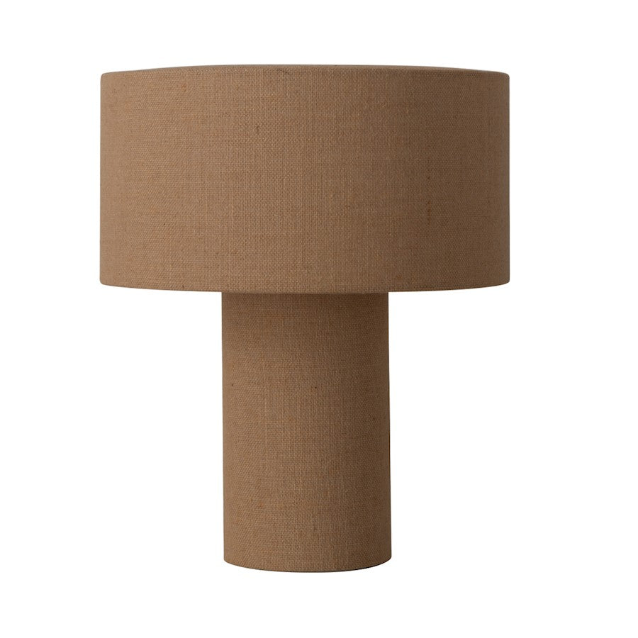 Nova California Moonlight 1 Light Table Lamp, Beige/Beige