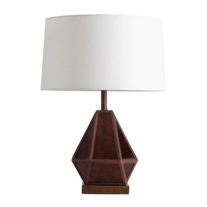 Nova California Mica 22in Table Lamp | Transitional Bronze and Amber Mica Mineral | Living Room & Bedroom Nightstand | 16 x 16 x 26 in | Model 107723