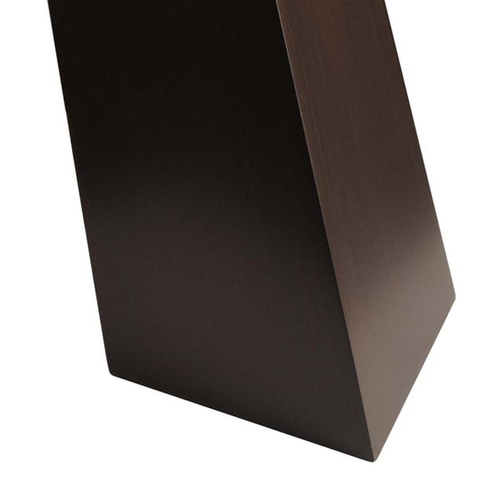 Nova California Obelisk 29in Table Lamp | Contemporary Dark Walnut Wood and White Linen | Living Room & Bedroom | 3000 Lumens, 2700K | Model 11889