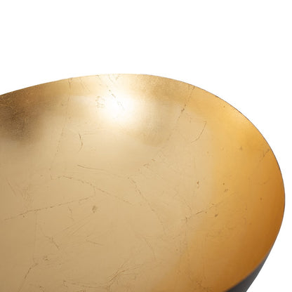 Nova California Luna Bella 1 Light Torchiere, Brass/Gold Leaf