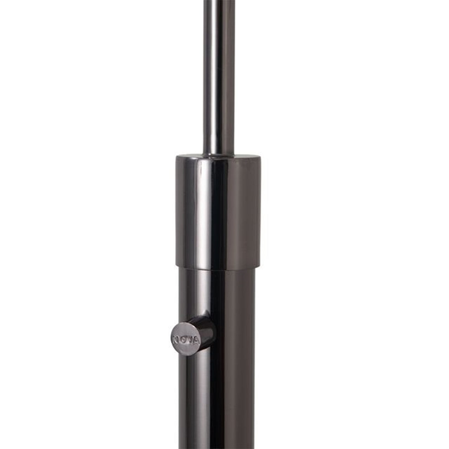 Nova California Bloom 27in 3-Light Pendant | Mid-Century Modern Black Nickel and White Satin Shade | Dining Room & Entryway | Model 1510799BN
