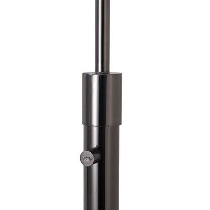 Nova California Bloom 27in 3-Light Pendant | Mid-Century Modern Black Nickel and White Satin Shade | Dining Room & Entryway | Model 1510799BN