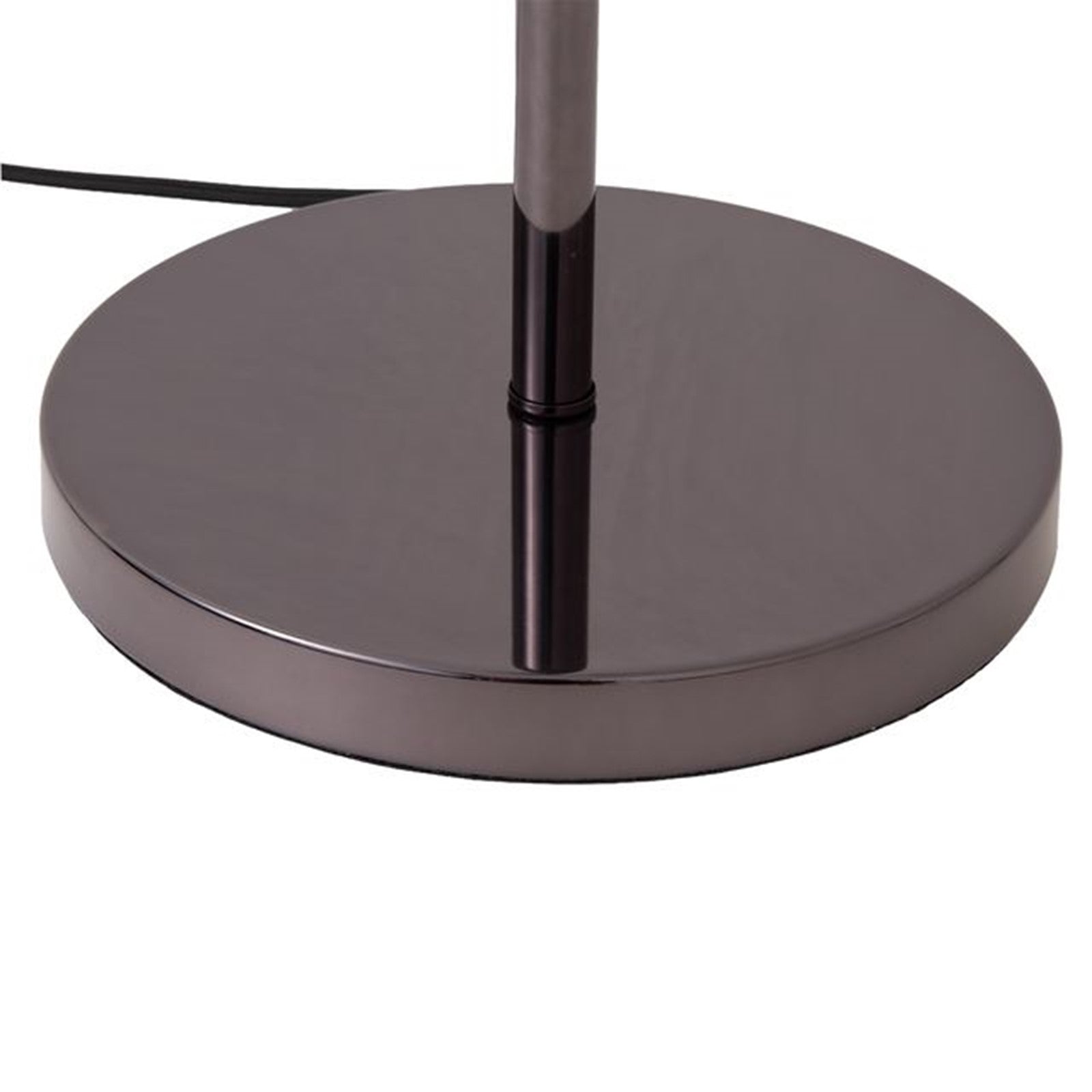 Nova California Triplet 61in 3-Light Tree Floor Lamp | Mid-Century Modern Black Nickel Steel and Black Marble Base | Living Room & | Model 1610800BN