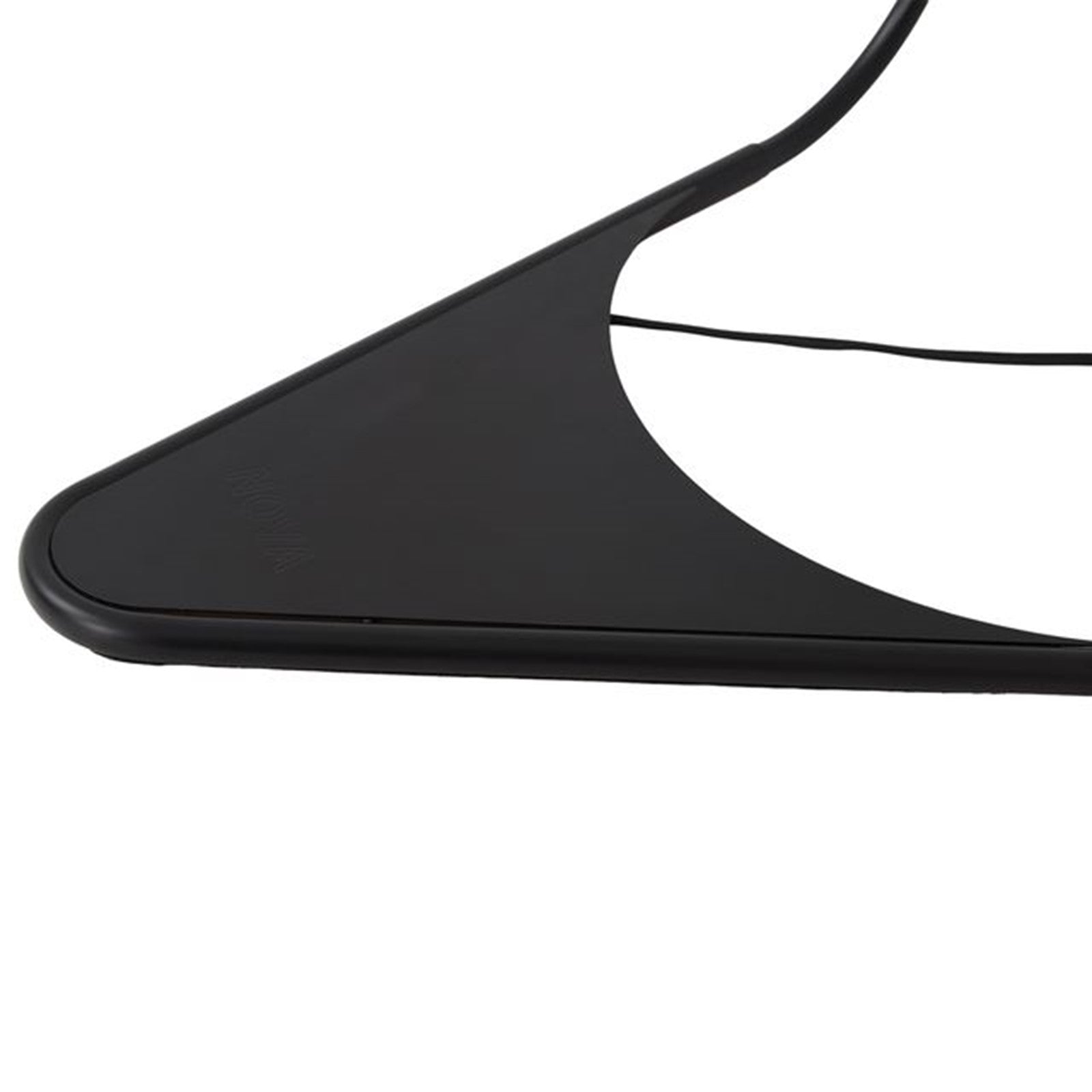 Nova California Luna Bella 60in 2-Light Floor Lamp | Mid-Century Modern Matte Black and Gold Leaf Metal Shade | Living Room & | Model 2011018WB