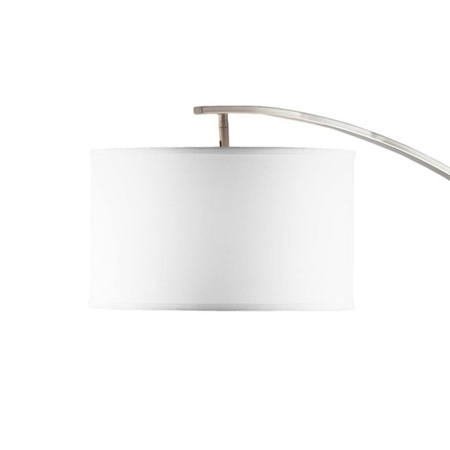 Nova California Plimpton 72in 1-Light Arc Floor Lamp | Mid-Century Espresso Wood and Brushed Nickel | Living Room Over Sectionals | Model 2110003A