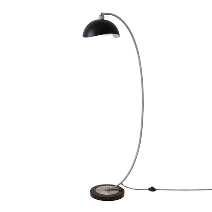 Nova California Luna Bella Chairside 1Lt Arc Lamp, Black/Silver - 2110744AN