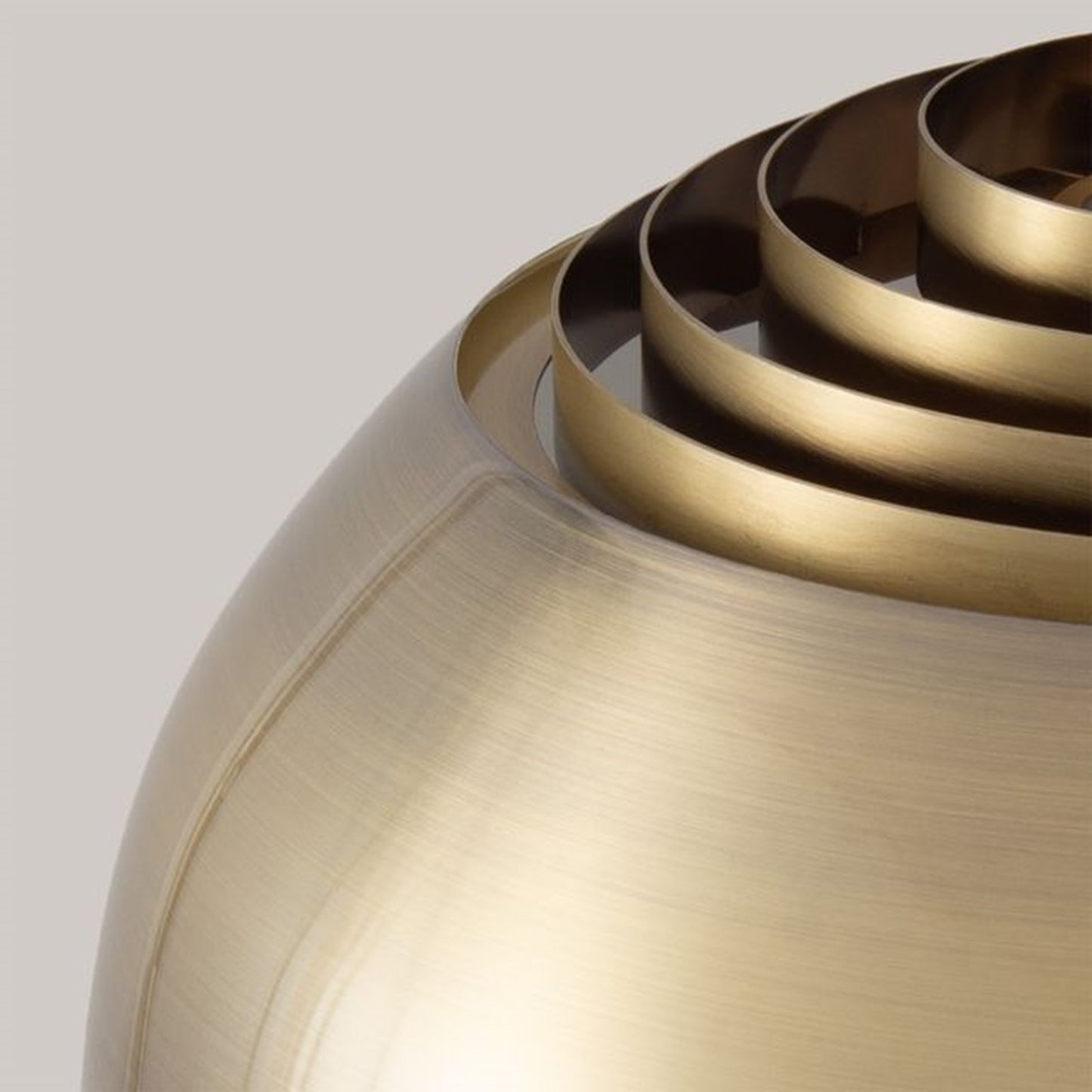 Nova California Float 92in 1-Light Arc Lamp | Modern Weathered Brass Steel Shade | Living Room & Home Office | 68 x 18 x 92 in | Model 2113824WB
