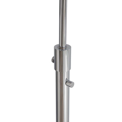 Nova California Marilyn 94in 1-Light Arc Floor Lamp | Glam Chrome and Crystal | Living Room & Lounge | 68 x 18 x 94 in | Model 21263CH