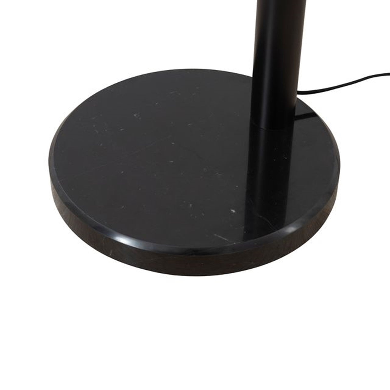 Nova California Culver 86in 3-Light Arc Floor Lamp | Modern Matte Black and Weathered Brass Steel | Living Room & Den Overhead | Model 2311589MB