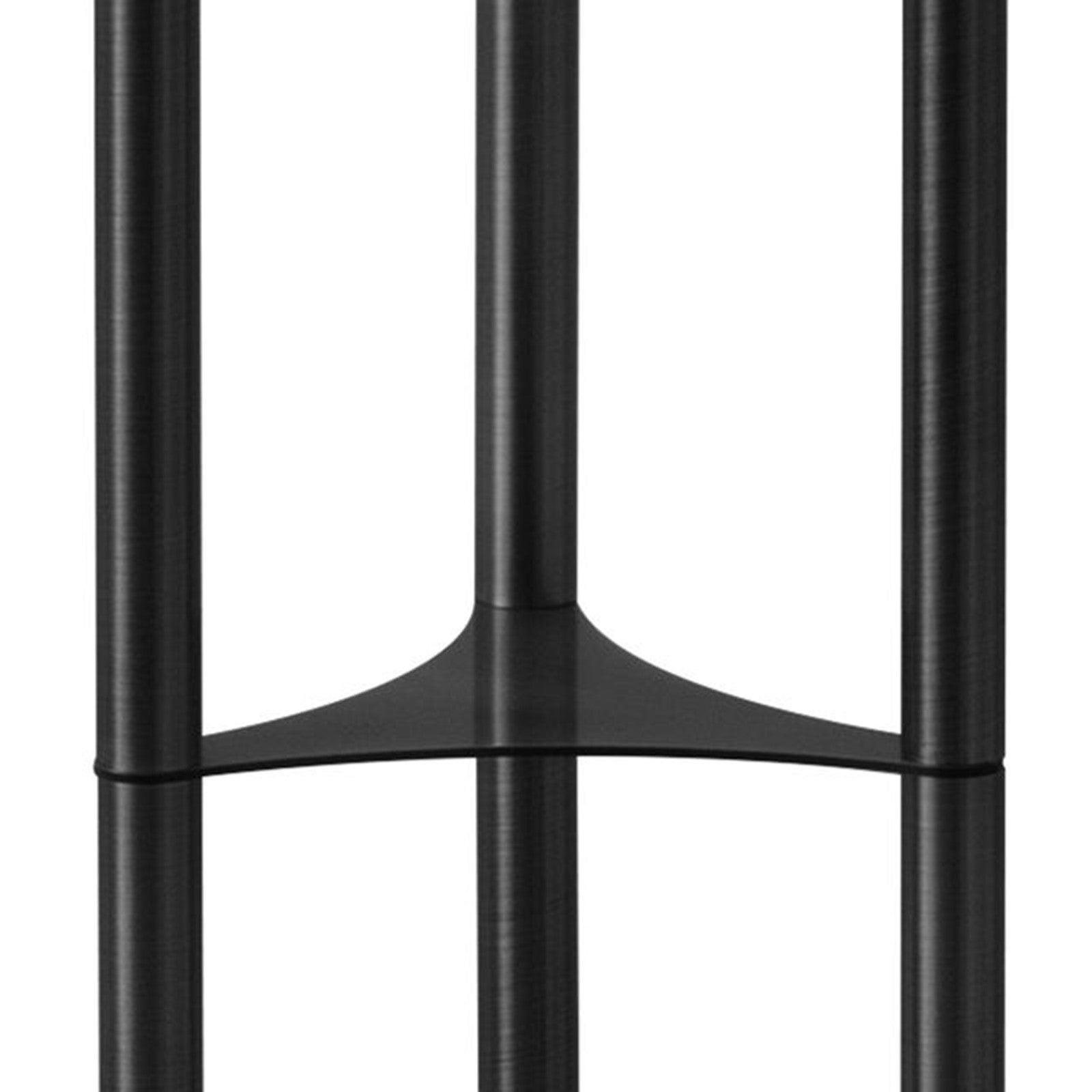 Nova California Willows 71in 3-Light Floor Lamp | Mid-Century Matte Black Steel and Frosted Glass | Living Room & Reading Nook | Model 2710798MB