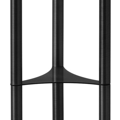 Nova California Willows 71in 3-Light Floor Lamp | Mid-Century Matte Black Steel and Frosted Glass | Living Room & Reading Nook | Model 2710798MB