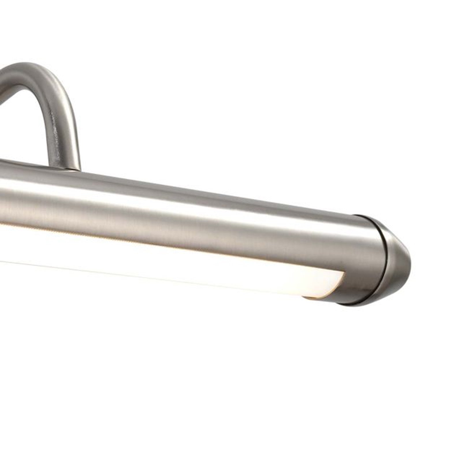 Nova California Bradley 24in 1-Light Bar Wall Sconce | Contemporary Satin Nickel Steel | Bedroom & Hallway Accent | 24 x 7 x 21 in | Model 301082SN