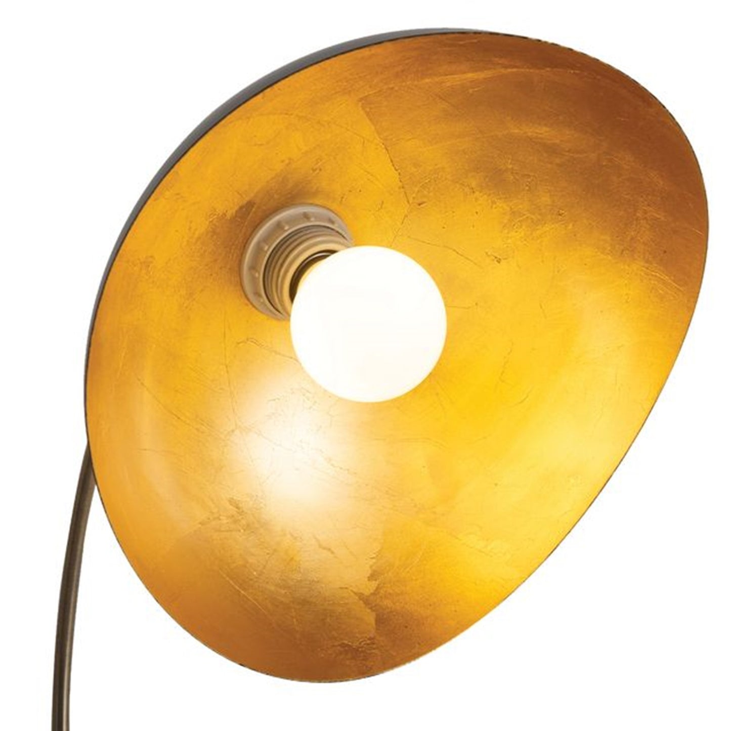 Nova California Luna Bella 16in 1-Light Wall Sconce | Mid-Century Modern Black Weathered Brass and Gold Leafing Steel | Living Room | Model 3011017WB
