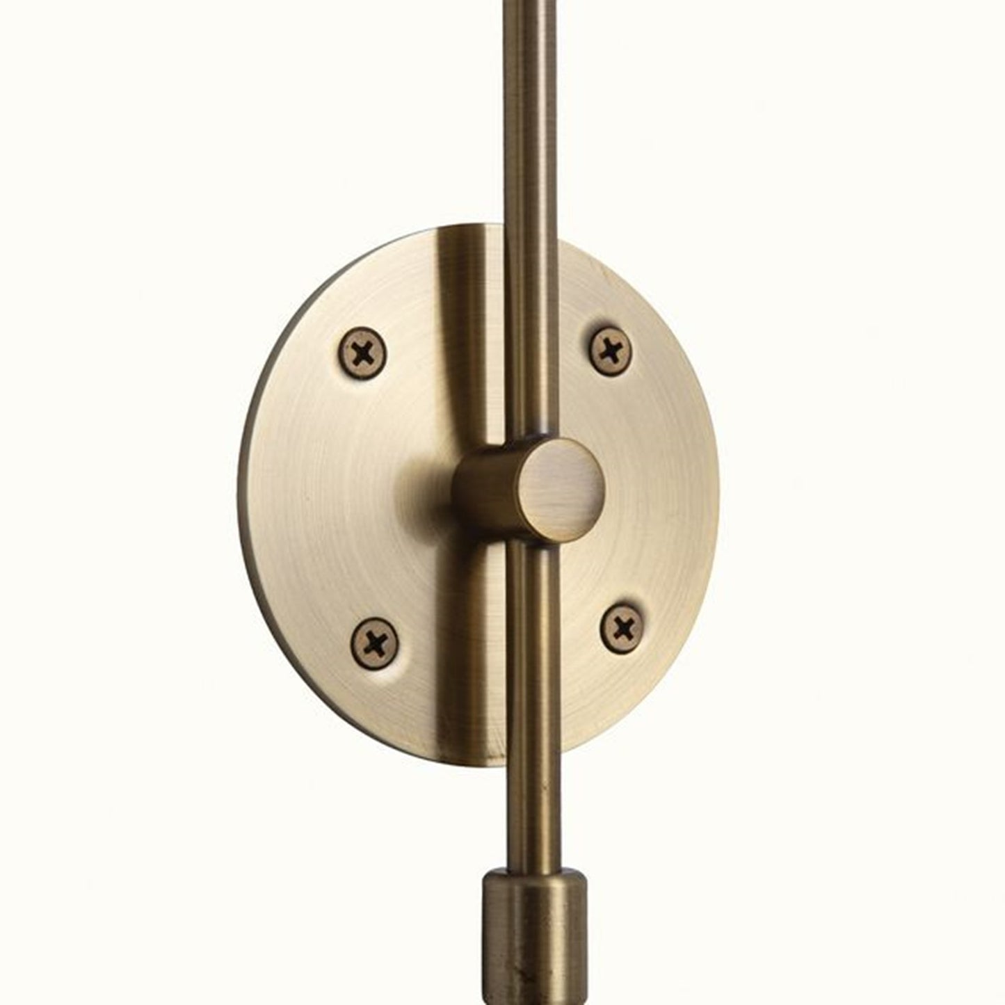 Nova California Luna Bella 16in 1-Light Wall Sconce | Mid-Century Modern Black Weathered Brass and Gold Leafing Steel | Living Room | Model 3011017WB