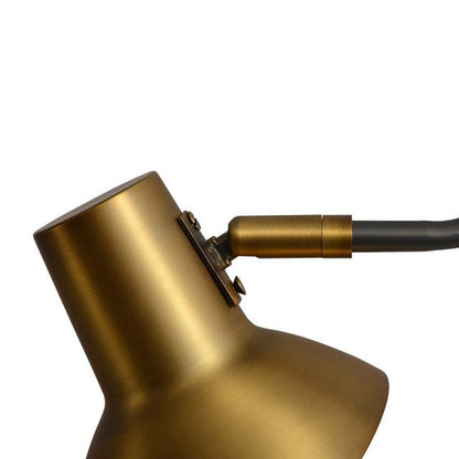 Nova California Swing 24in 1-Light Wall Sconce | Mid-Century Brushed Brass and Gunmetal White Steel | Bedroom & Reading Nook | Model 3011631BB