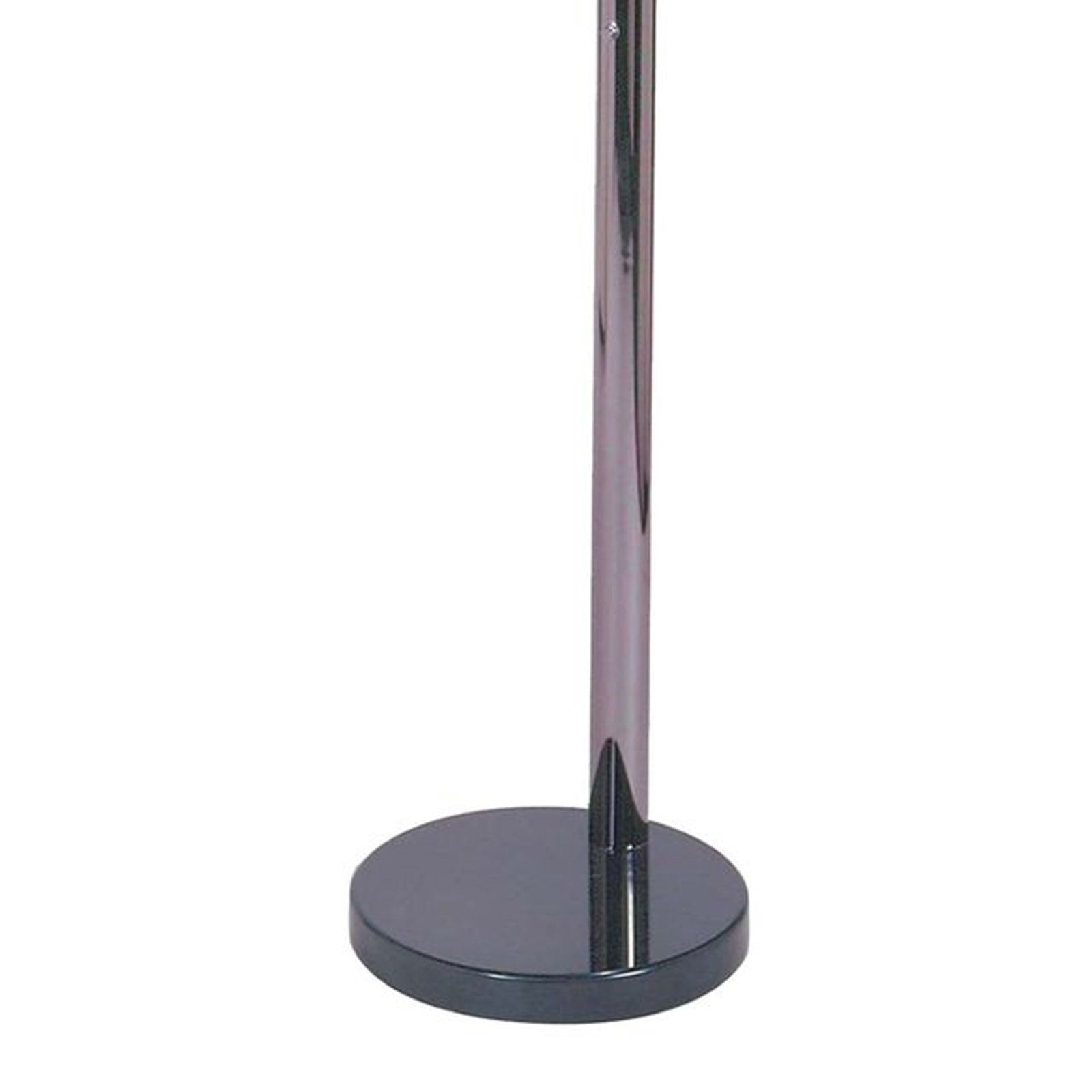 Nova California Mushroom 5-Light Arc Floor Lamp | Mid-Century Black Nickel and Black Marble Base | Living Room & Reading Nook | Model 4035