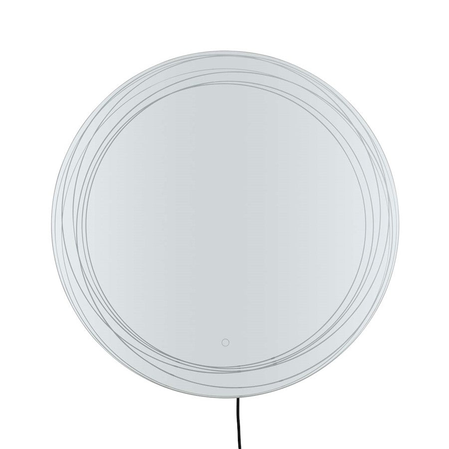 Nova California 36" Mirror, Chrome