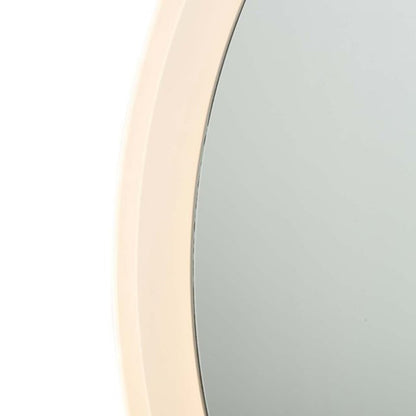 Nova California Super Star 30in Round LED Mirror | Chrome Glass Frame | Entryway & Bathroom Vanity | 30 x 30 x 30 in | Model 4111728