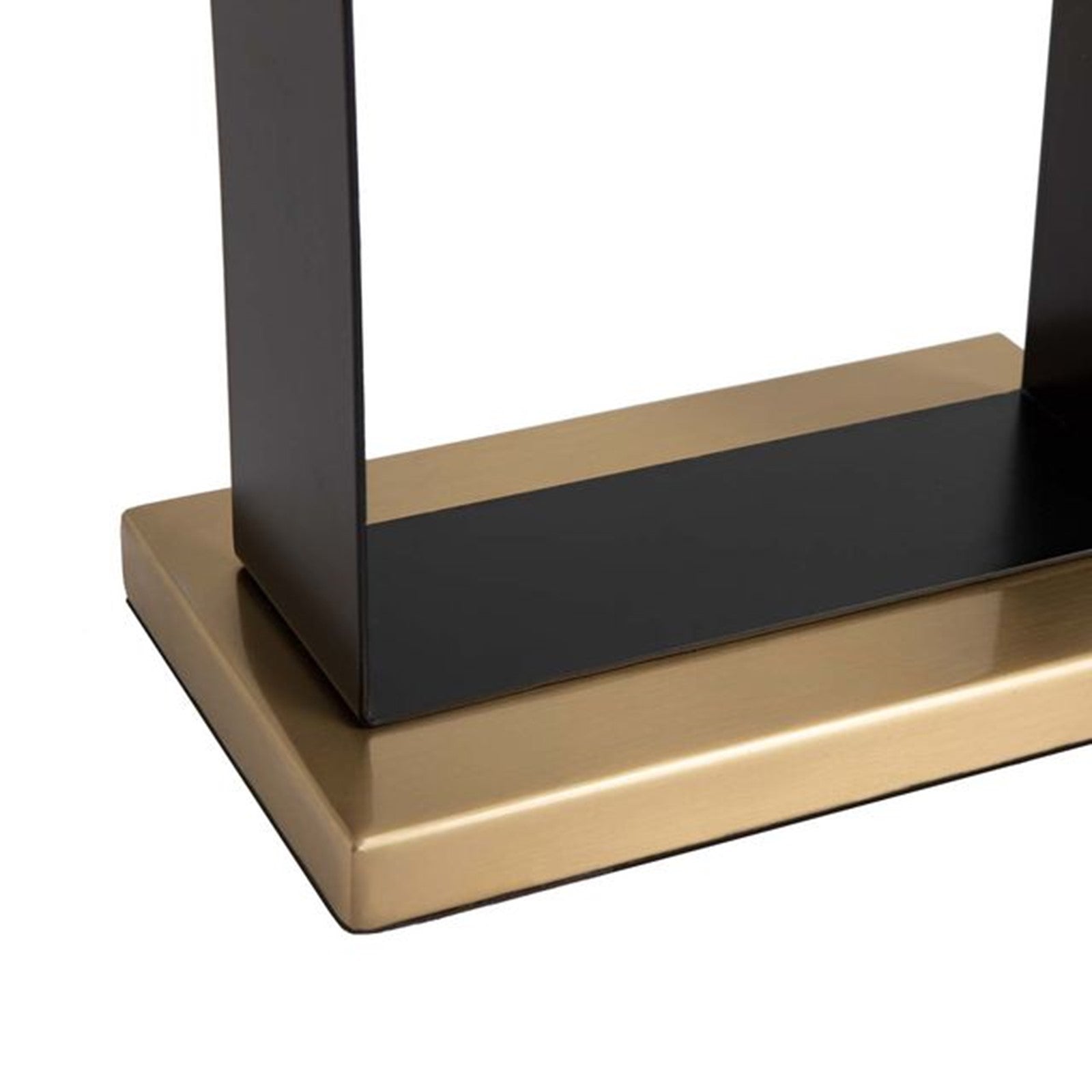Nova California Luxe 21in Tabletop Touchless Hand Sanitizer Dispenser | Contemporary Steel Brushed Brass | Commercial Countertop & | Model 7010563BB