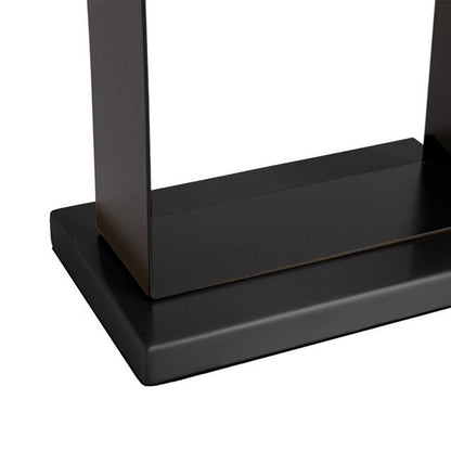 Nova California Luxe Touchless Hand Sanitizer Dispenser | Contemporary Matte Black Steel | Entryway & Office | 8.5 x 5.5 x 21 in | Model 7010563MB