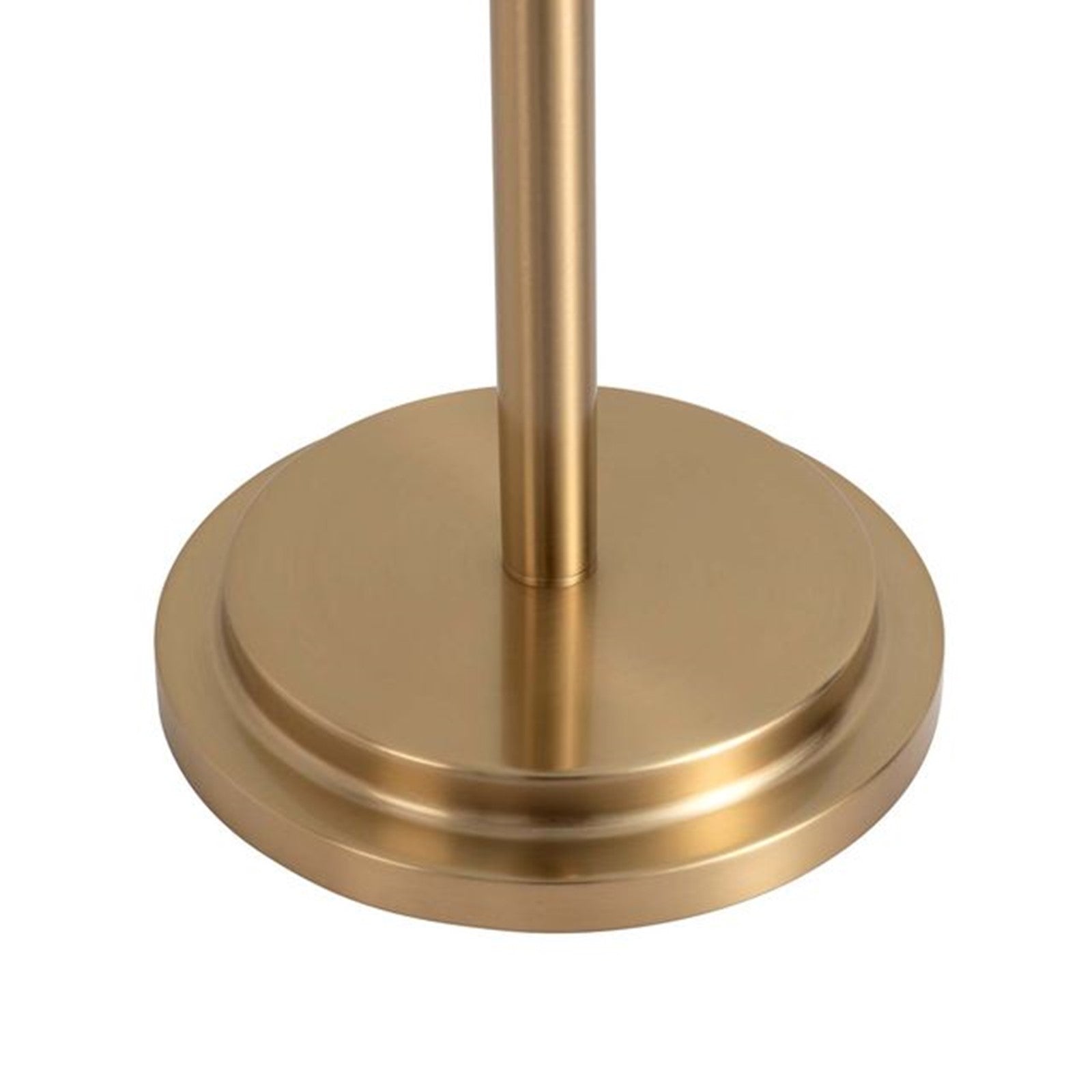 Nova California Luxe 54in Touchless Hand Sanitizer Dispenser | Contemporary Brushed Brass Steel | Entryway & Lobby | 25,000 Uses | Model 7020545BB