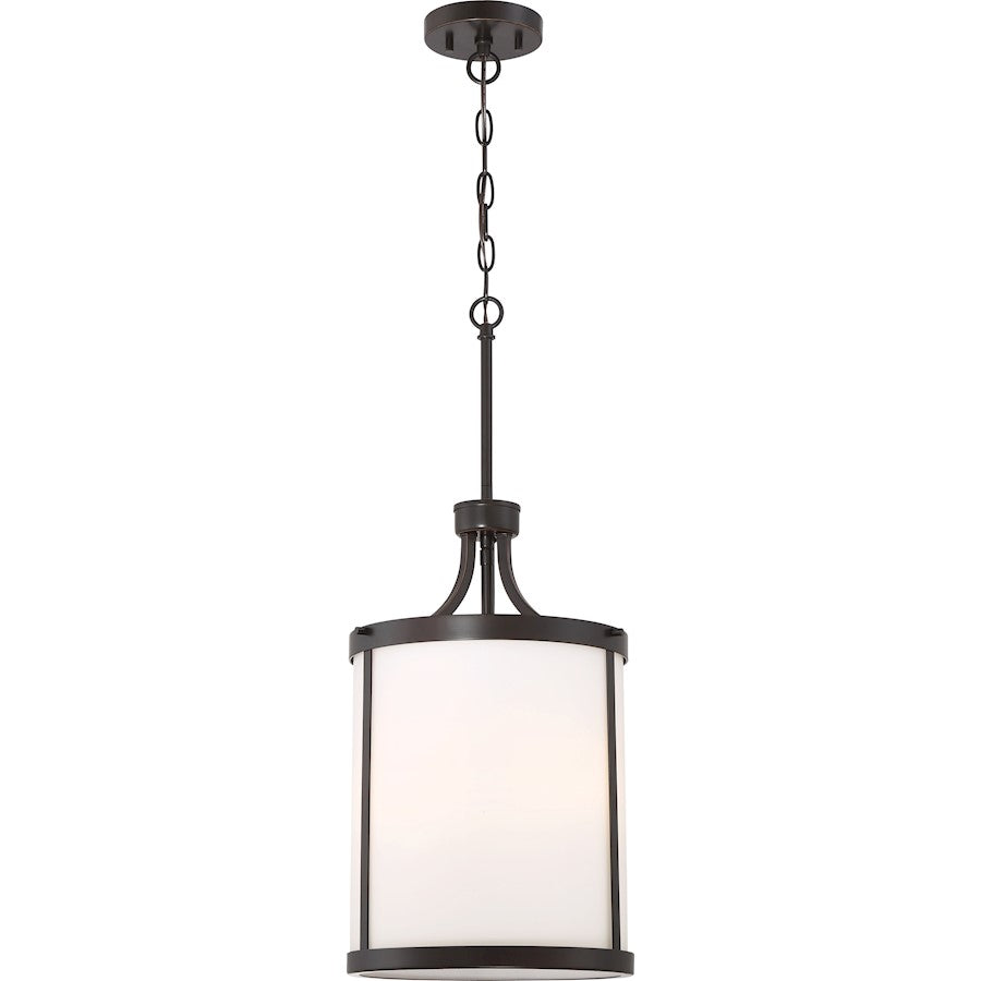 Nuvo Lighting Denver 18.75in 3-Light Pendant | Traditional Mahogany Bronze | Kitchen Island & Dining Room | 18.75 in H | Model 60-6326