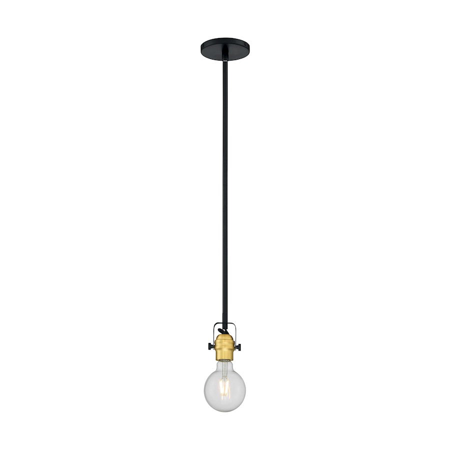1 Light Mini Pendant, Black