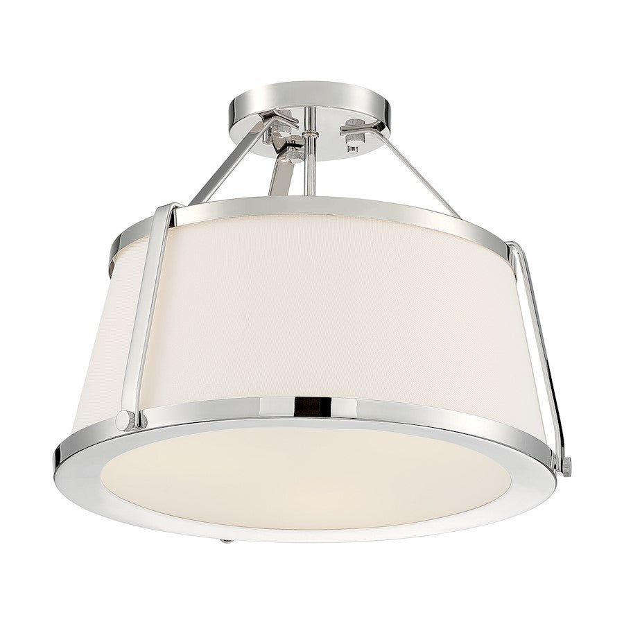 Nuvo Lighting Cutty 3 Light Semi-Flush