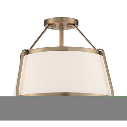 Nuvo Lighting Cutty 3 Light Semi-Flush