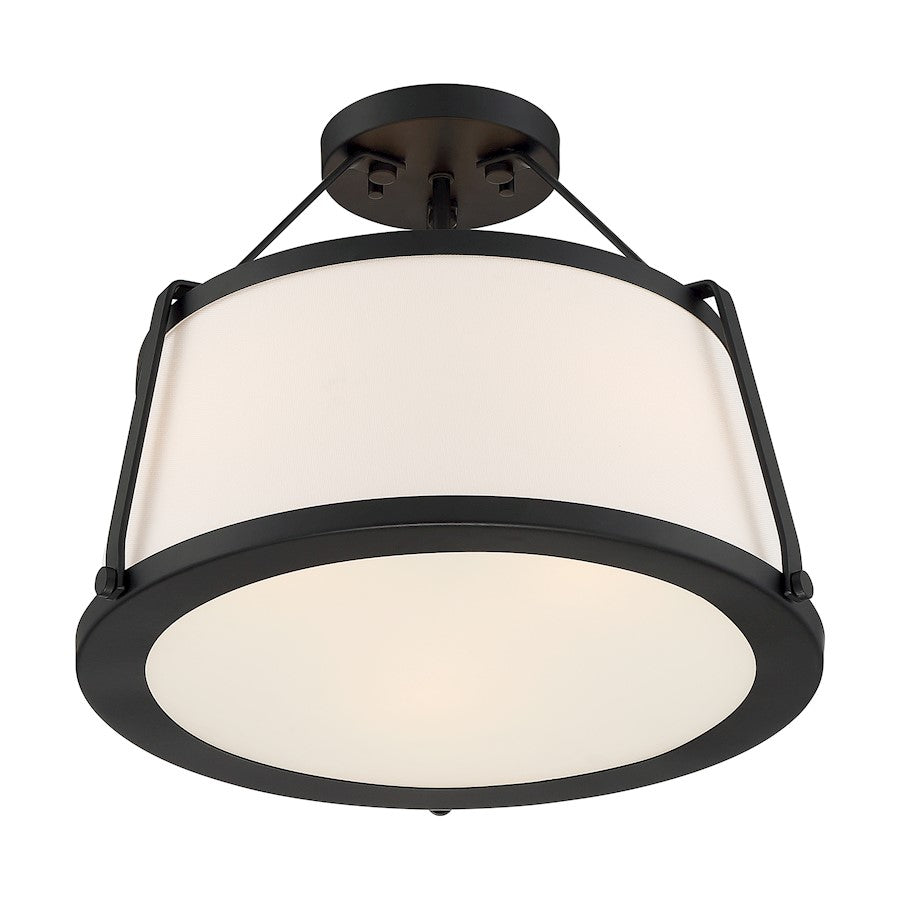 Nuvo Lighting Cutty 3 Light Semi-Flush