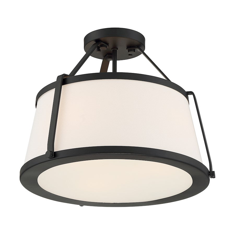 Nuvo Lighting Cutty 3 Light Semi-Flush