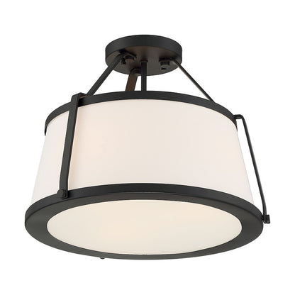 Nuvo Lighting Cutty 3 Light Semi-Flush