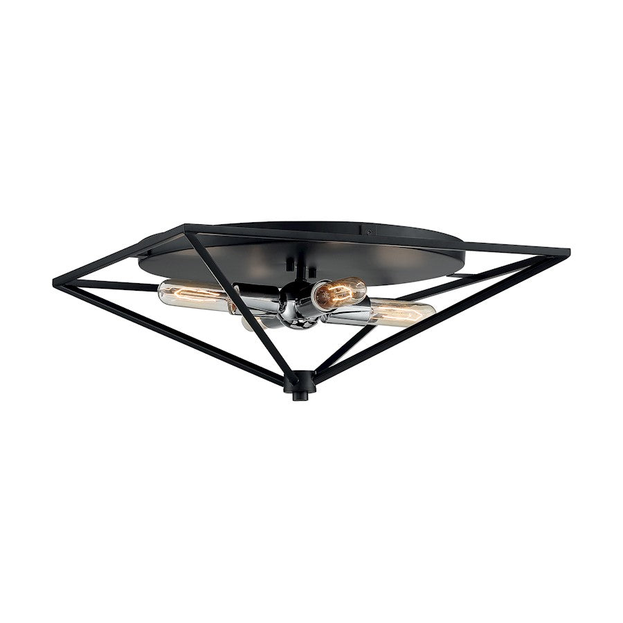 Nuvo Lighting Legend 4 Light Flush Mount