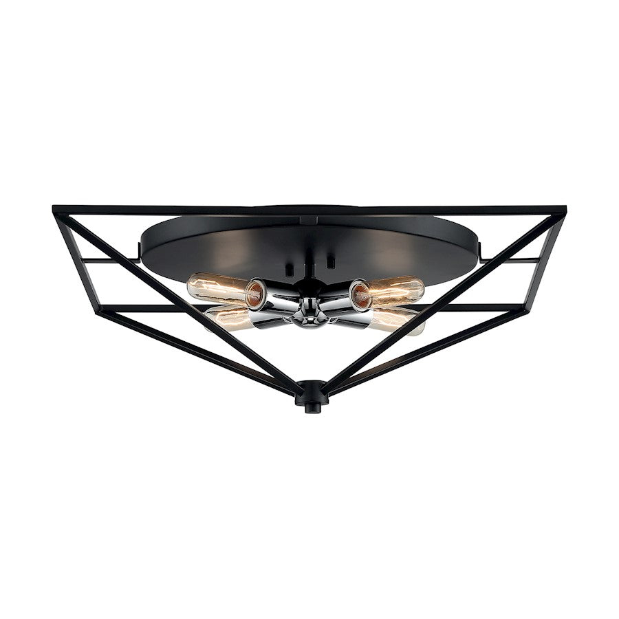 Nuvo Lighting Legend 4 Light Flush Mount