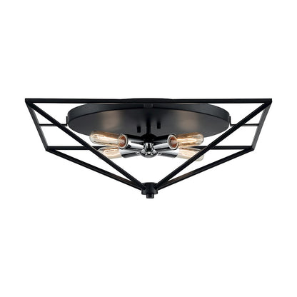 Nuvo Lighting Legend 4 Light Flush Mount