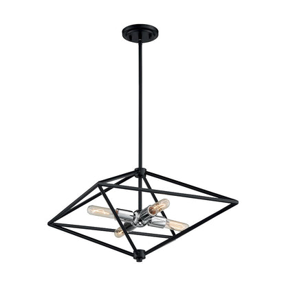 4 Light Pendant