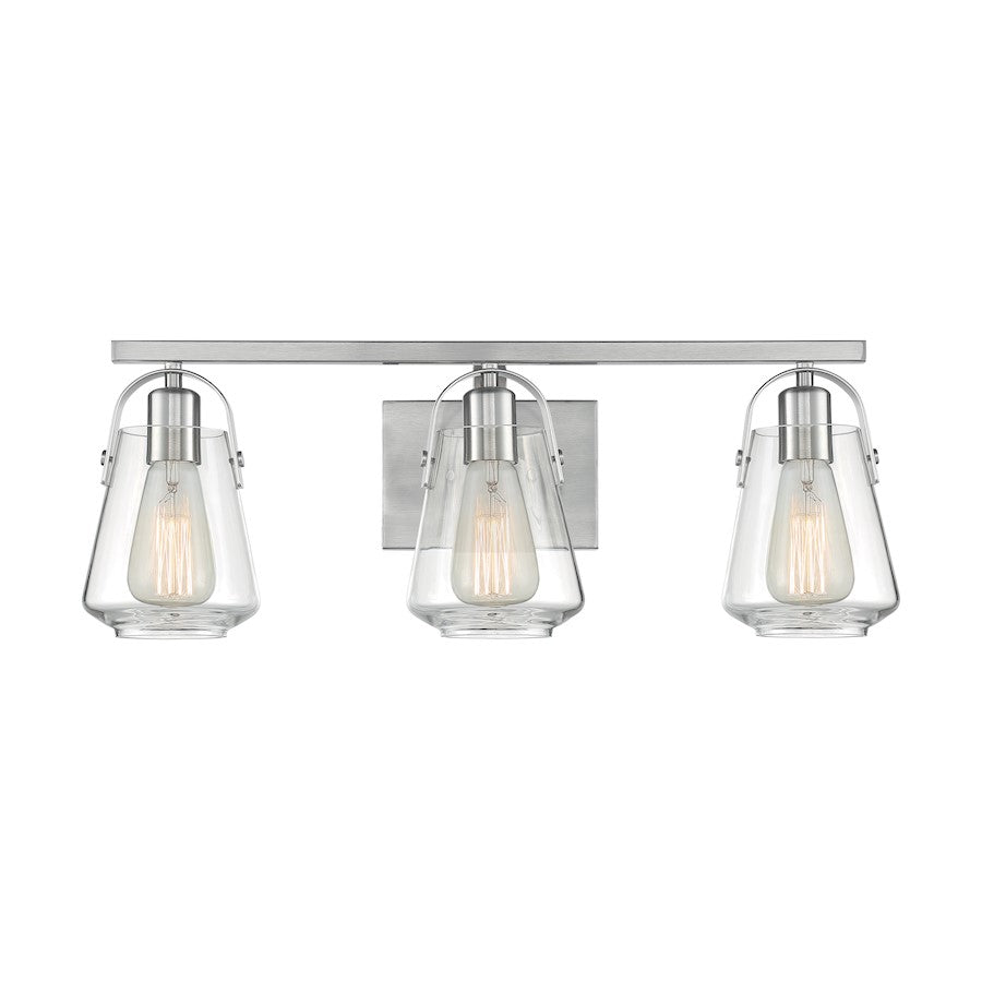 Nuvo Lighting Skybridge Vanity Clear Glass